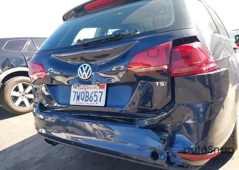 2017 Volkswagen Golf Sportwagen Tsi S/Tsi Se/Tsi Sel from USA, damaged, VIN 3VWC17AU2HM507377